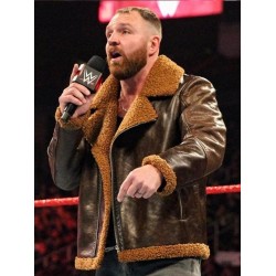 WWE Dean Ambrose Shearling Leather Jacket